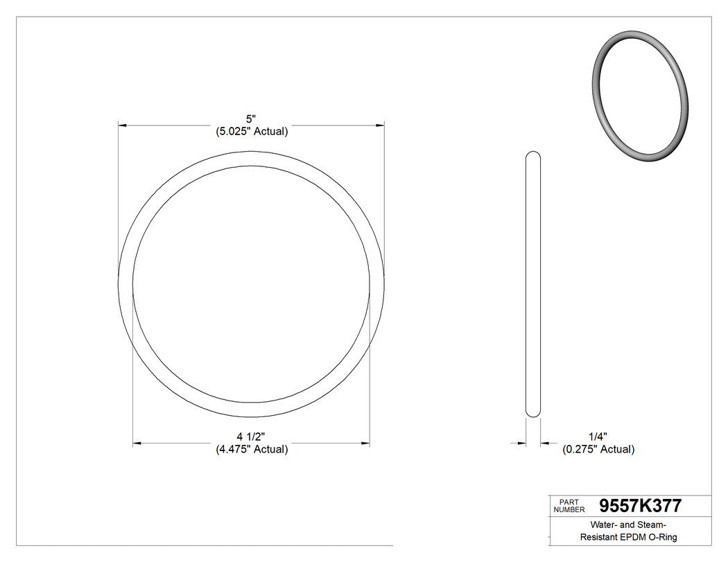 Technical drawing - 9557K377